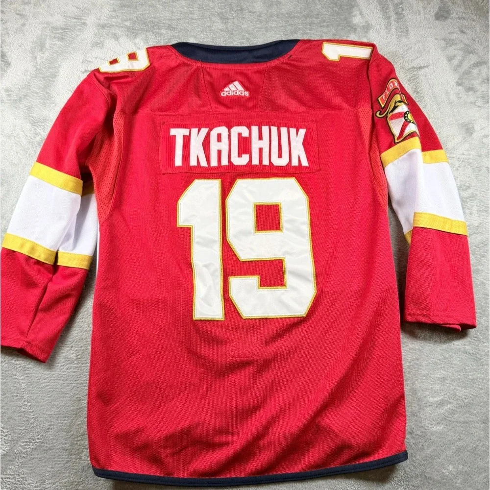 Adidas Florida Panthers #16 Aleksander Barkov Jersey Mens 50 NHL Hockey